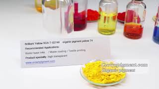 pigment yellow 74 Brilliant Yellow 5GX-T-02749