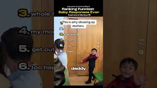 Ranking Top 6 Cutest Baby Responses Ever (parents arrival edition)