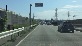 【三重県 川越町】国道23号線（下り） 川越町を通ってみた！（車載動画／のんびりドライブ）