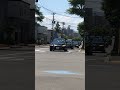 秋篠宮親王夫妻の車列警衛（警護）②