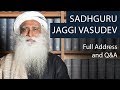 Sadhguru Jaggi Vasudev | Full Address & Q&A | Oxford Union