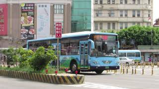 基隆市公車 大宇短軸BS110SN成運 104路線 207-U6 2015出廠