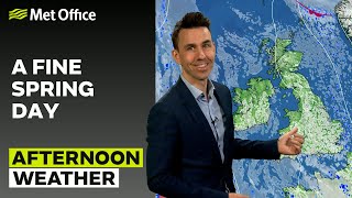 24/04/24 – Increasing clouds – Afternoon Weather Forecast UK – Met Office Weather