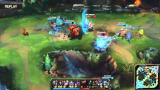 Double TP Ward Kill On Doublelift/Yellowstar Game 5 GG NA LCS Spring Finals 2016