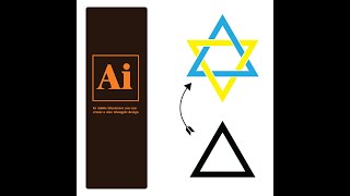 How to make Triangle Logo Design in Adobe Adobe Illustrator//shot Tutorial
