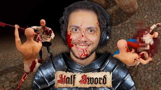 HALF SWORD é o jogo medieval mais FOFINHO que já joguei (apanhei feio)