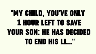 ☪️ my child, you've only 1 hours left to save your son : he has decided to end his...