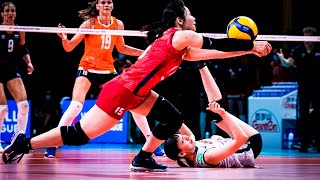 Top 10 Successful Mega Rally of the Japan Volleyball Team | Never Give Up | VNL 2021 | HD |