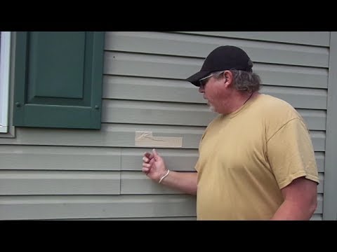 A cheap easy way to repair siding (diy) A cheap easy way to repair siding (diy)