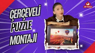 Art Puzzle Çerçeveli Puzzle Montaj