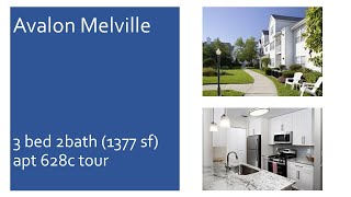 Avalon Melville - Virtual Tour | 3 Bed 2 Bath | 1,377 sqft | Unit 6-628