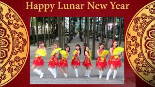 Zhu Ni Xin Nian Kuai Le 祝你新年快乐 line dance (Demo & Tutorial) 30/11/2019