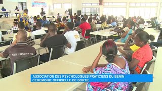 Association des psychologues praticiens du Bénin : cérémonie officielle de sortie