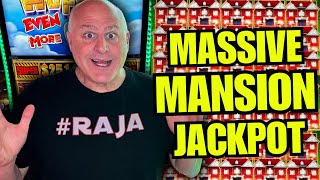 UNBELIEVABLE!!!  MASSIVE MANSION JACKPOT ON HIGH LIMIT HUFF N EVEN MORE PUFF!