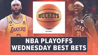 NBA Playoffs Wednesday Best Bets | Buckets Podcast