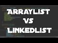 Java - Difference Between A LinkedList And A ArrayList