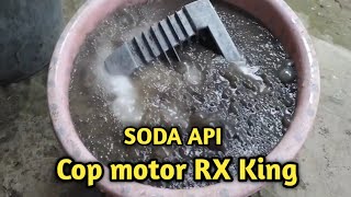 PAKAI SODA API APAKAH DAPAT MENGHILANGKAN CAT PADA BODY MOTOR??