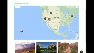 WP Post Map - Using the List Map shortcode