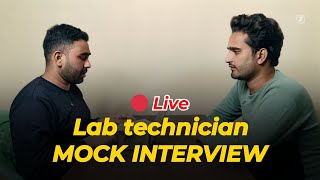 Lab Technician Mock Interview Practice | Live Interview | Lab Technician Interview | ZD talks 🧪🔬