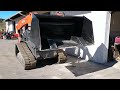 blue diamond high dump bucket for skid steer loaders