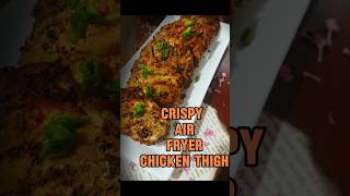 easy air fried chicken thigh 🍗 ඉක්මනින් රසට තෙල් නැතුව චිකන්