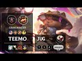 Teemo Jungle vs Lee Sin - NA Grandmaster Patch 10.18