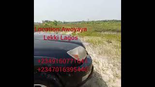 PROMO Land For Sale With Gazzette In Awoyaya Lekki Ajah Lagos State Nigeria +2349160771641 Buy