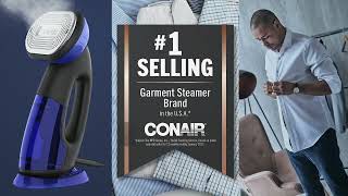 Turbo ExtremeSteam 2-In1 Steamer \u0026 Iron by Conar - Model Conair GS108