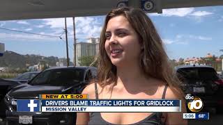 Drivers Blame Traffic Lights For Gridlock
