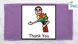 Thank You - You're Welcome | Core Vocabulary Song | Minspeak Symbols | PRC's UNITY | LAMP WFL