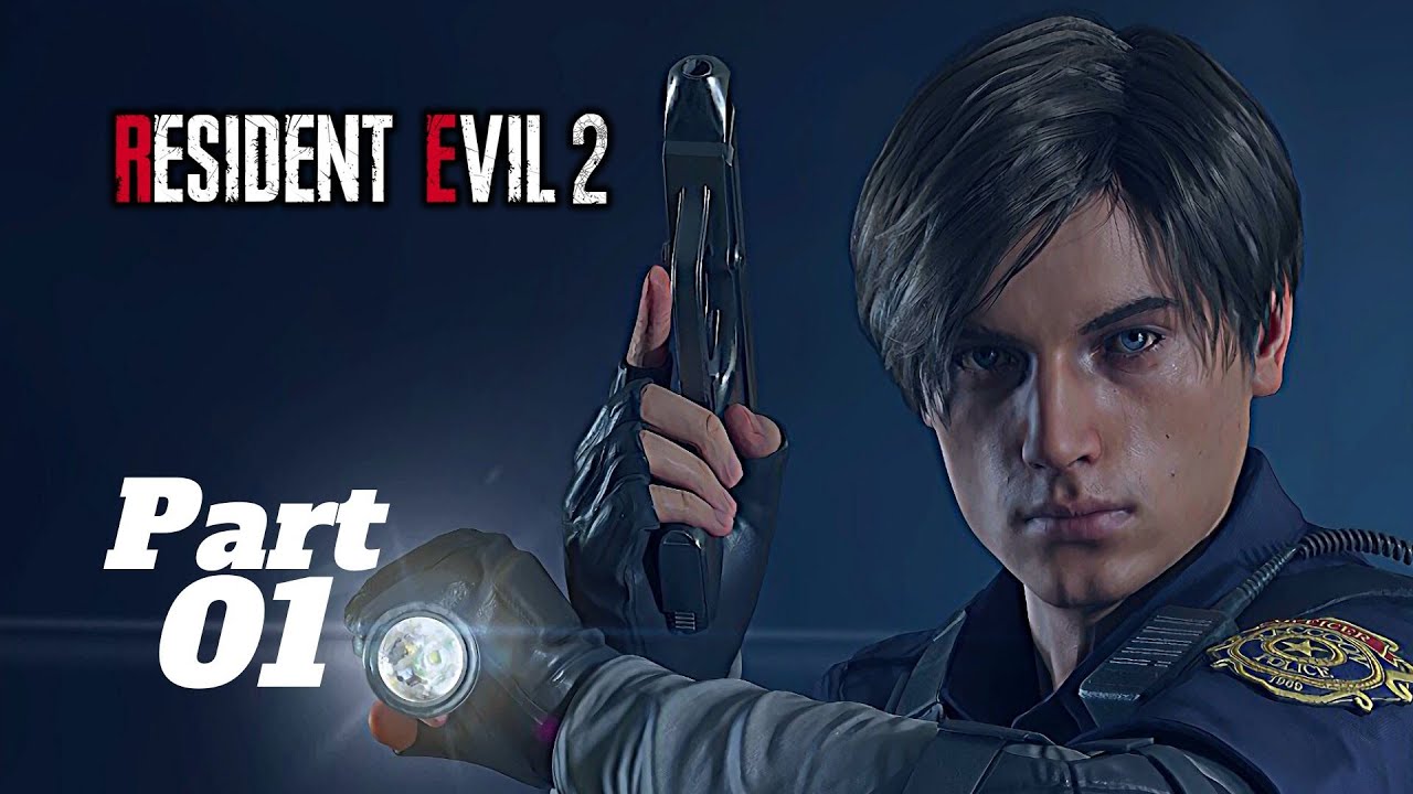 RESIDENT EVIL 2 REMAKE Walkthrough Gameplay Part 1 LEON (FULL GAME ...