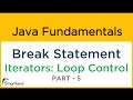 Java BREAK Statement for Iterators and SWITCH CASE. Java Tutorial for Beginners #5.5