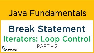 Java BREAK Statement for Iterators and SWITCH CASE. Java Tutorial for Beginners #5.5