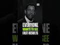 Everyone wants to see fast results. Denzel Washington #motivation