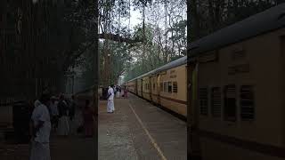 Cherukara railway station #kerala#india#summer#morning#train#railway#shorts