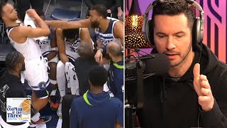 "I Got A Feeling Of Anger..." | JJ Redick Reacts To Rudy Gobert Punching Teammate Kyle Anderson