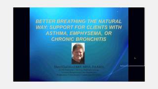 ACHS.edu Better Breathing the Natural Way with ACHS Faculty Member Deryl Gulliford Webinar