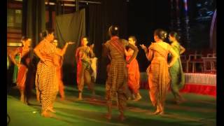 sanehalli vachana cultural dance in natakothsava 2014 vibhutiye kuladaiva