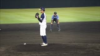 福井ミラクルエレファンツ#20松永忠2019 07 02富山戦（県営）