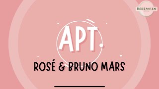 (1 hour loop)- ROSÉ & Bruno Mars - APT. (lyrics)