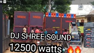 Dj Shree Sound S2 12500 watts dj setup Check