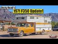 Dusty Road's our 1971 F350 Camper Update!