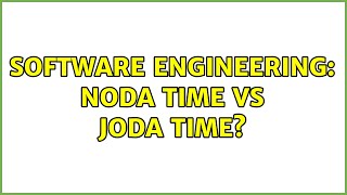 Software Engineering: Noda Time vs Joda Time?