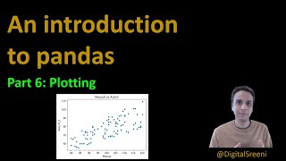 41 - Introduction to Pandas - Plotting
