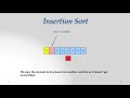 Insertion sort in Python | Sorting | Python Lectures |