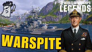 Grand Old Lady FOREVER STRONG! - WARSPITE || World of Warships: Legends