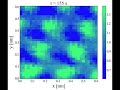 atomic resolution video of graphite lattice with stm