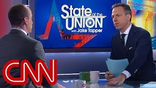 Jake Tapper To Trump Adviser Settle Down