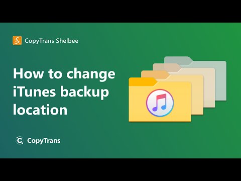 How to change iTunes backup location in minutes How to change iTunes backup location in minutes