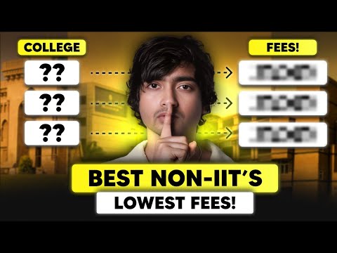 TOP 5 BEST non-IIT Engineering Colleges of India Low Fees and Good Placement